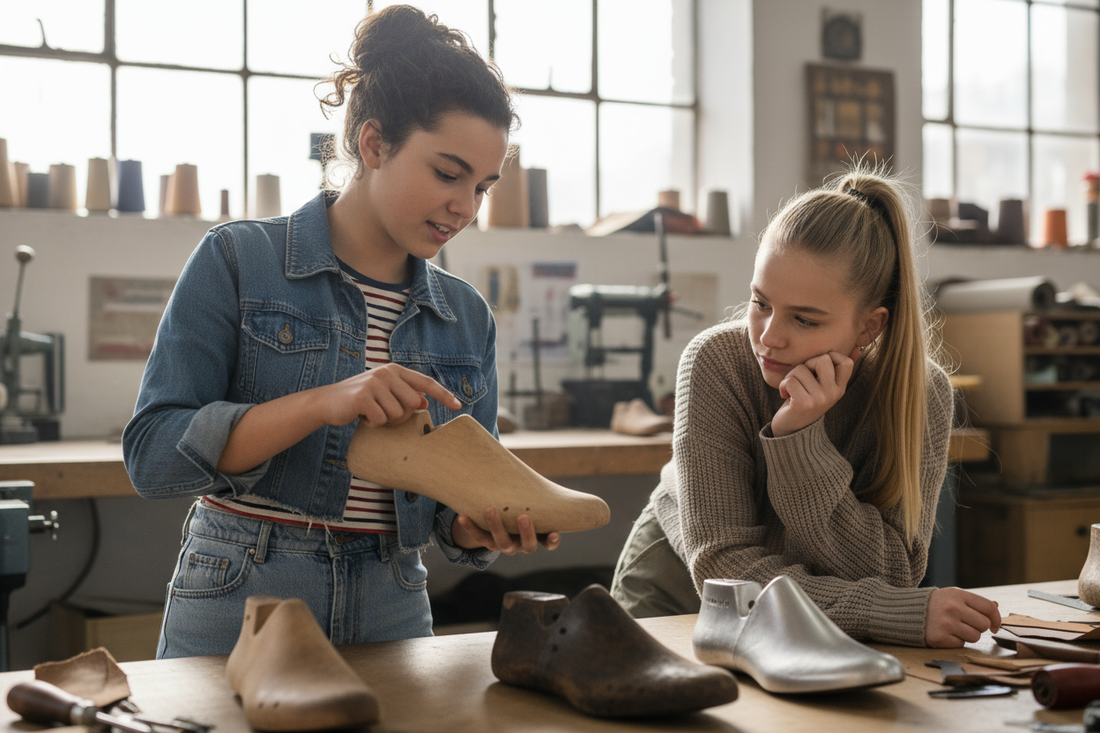 Where It All Begins: The making of our first shoes
