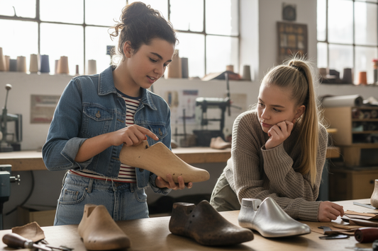 Where It All Begins: The making of our first shoes